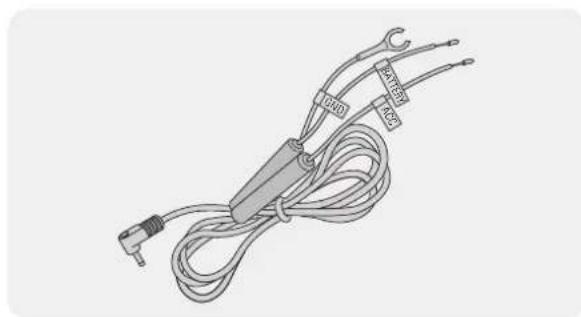 Thinkware U3000 - Branchement du câble de raccordement continu - 1