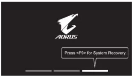 GIGABYTE AORUS 7 - システムの復元を行う方法 - 1