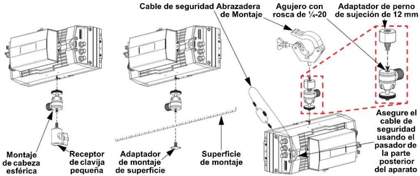 Chauvet OnAir IP Panel Min - Diagrama de Montaje del Producto - 1