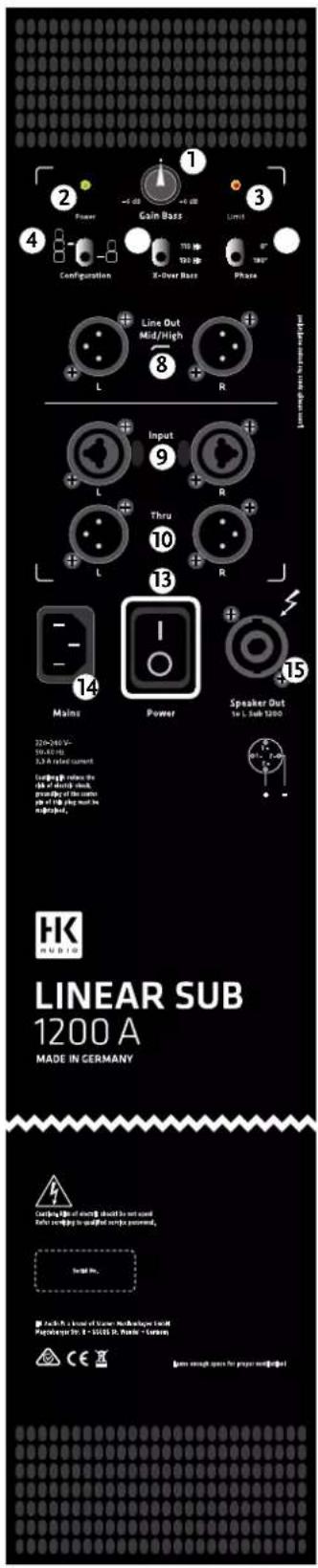 HK AUDIO LINEAR SUB 1200 A - HK AUDIO - 1