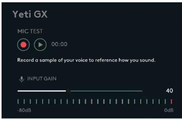 LOGITECH YETI GX - CONFIGURAÇÃO 7 - 1