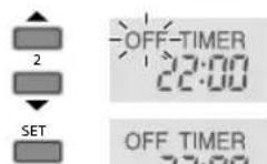 PANASONIC CS-A9PKD - To set the timer - 3