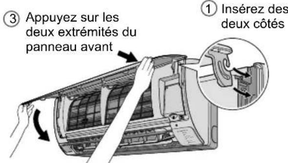 PANASONIC CS-A9PKD - Panneau avant - 2