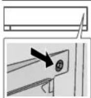 PANASONIC CS-A28PKD - Botón de ENCENDIDO/APAGADO automatico (auto OFF/ON) - 1