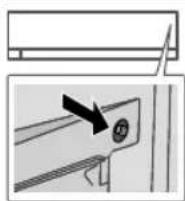 PANASONIC CS-A12PKD - Touche auto OFF/ON (MARCHE/ARRÊT automatique) - 1