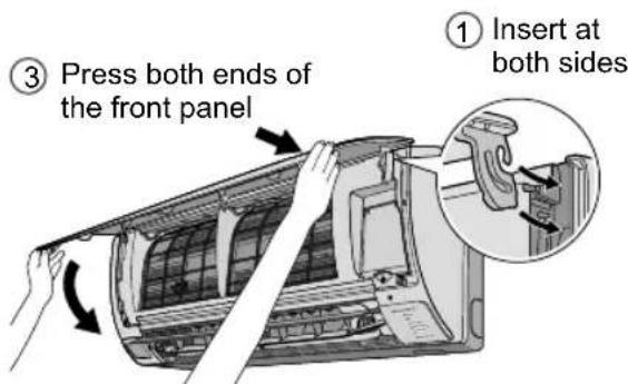 PANASONIC CS-A12PKD - Front panel - 2
