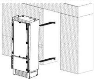 JENN-AIR JBBFR30NMX - Installation encastrée du réfrigérateur à une seule porte - 2