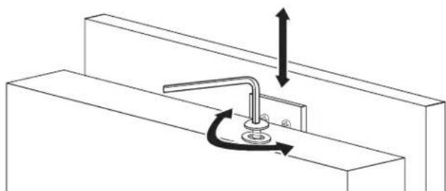 JENN-AIR JBBFR30NMX - Fixation des panneaux de porte et du tiroir inférieur - 7