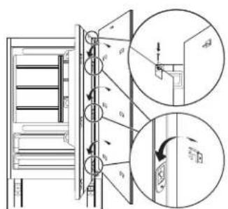 JENN-AIR JBBFL30NMX - Fixation des panneaux de porte et du tiroir inférieur - 6