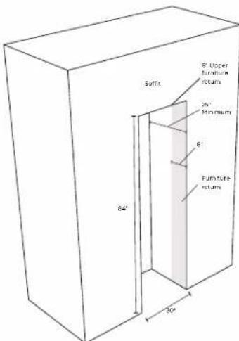 JENN-AIR JBBFL30NMX - INSTALLATION INSTRUCTIONS Opening Dimensions - 1