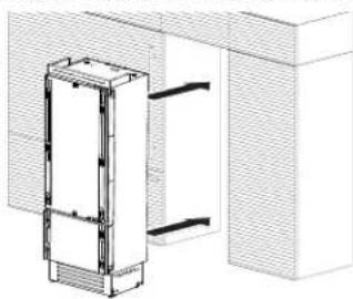 JENN-AIR JBBFL30NMX - Installation encastree du refrigerateur a une seule porte - 2