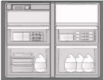 PANASONIC NR-WY720Z - ช่องแซ่แข็ง - 1