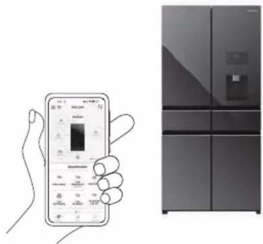 PANASONIC NR-WY720Z - ■ ควบคุมตู้เย็นด้วยแอพพลิเคชั่นอัจจริยะ “Panasonic SmartApp+” - 1