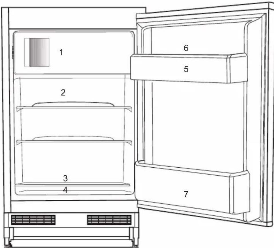 BEKO BU1154HCN - Koleskabet - 1