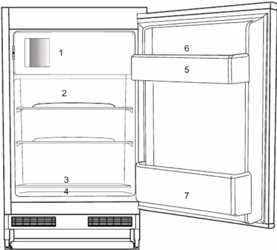 BEKO BU1154HCN - 1Ihr Kuhlschrank - 1