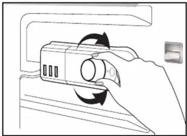 BEKO BU1154HCN - Thermostat setting button - 1