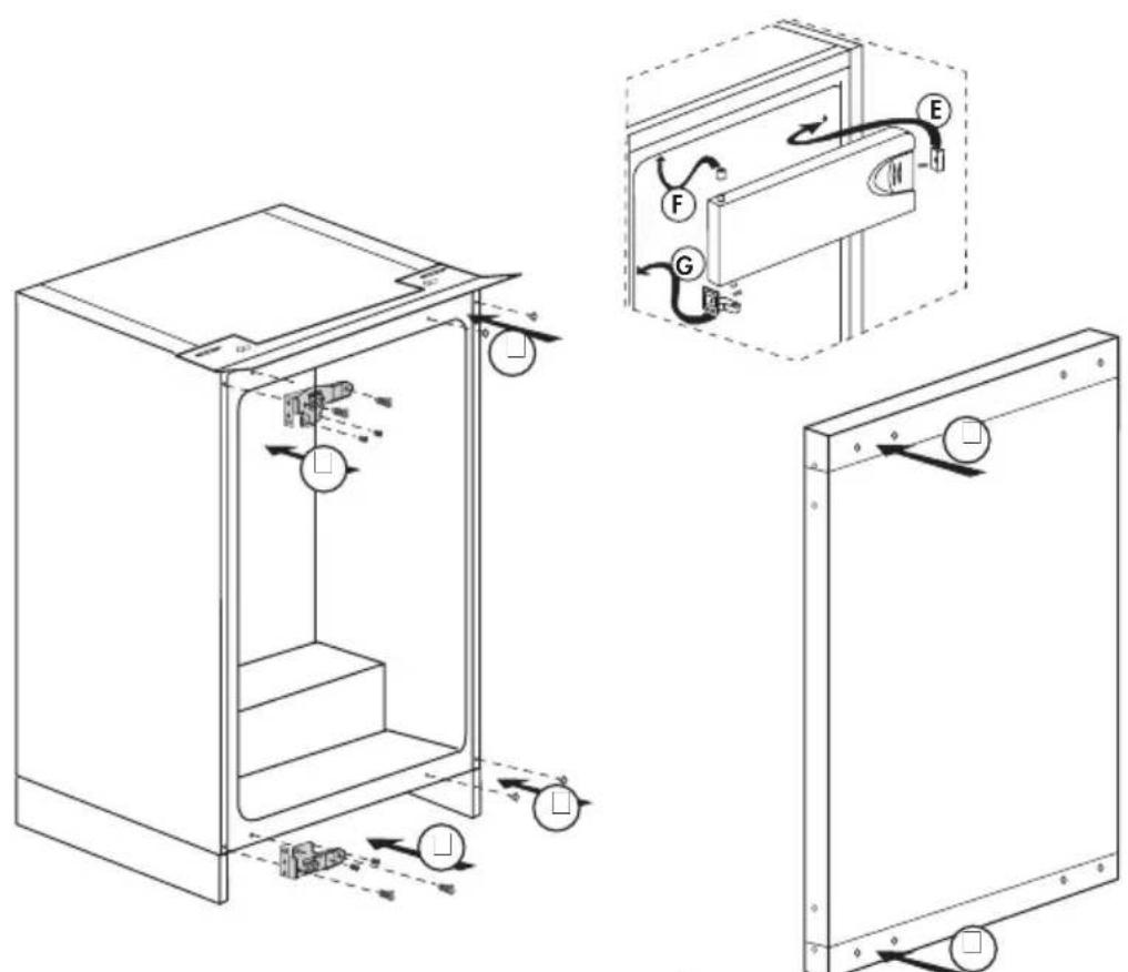 BEKO BU1154HCN - Durvju ivietošana oträdi - 2