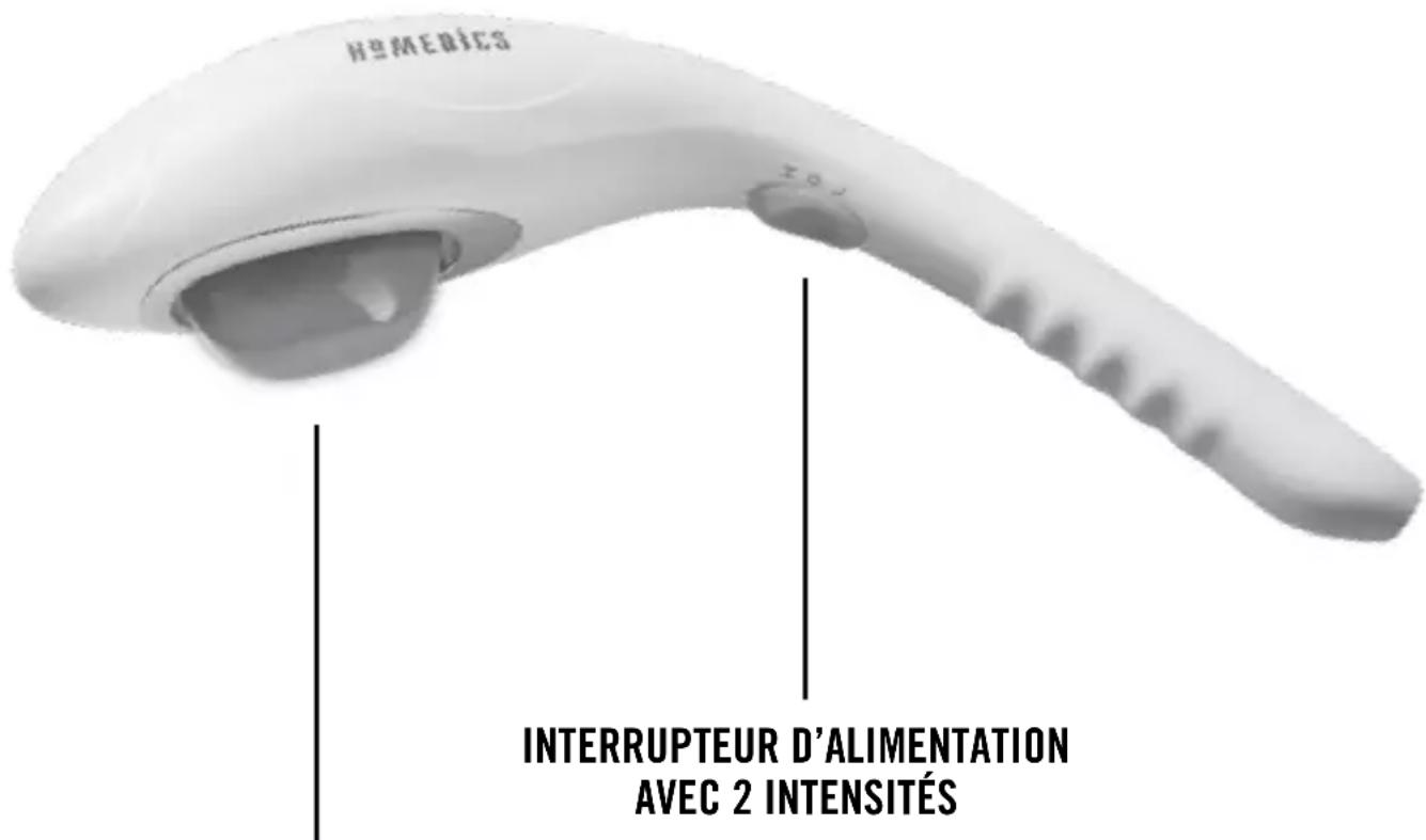 HOMEDICS HHP-405HJ - LÉGER ET PROFILÉ - 1