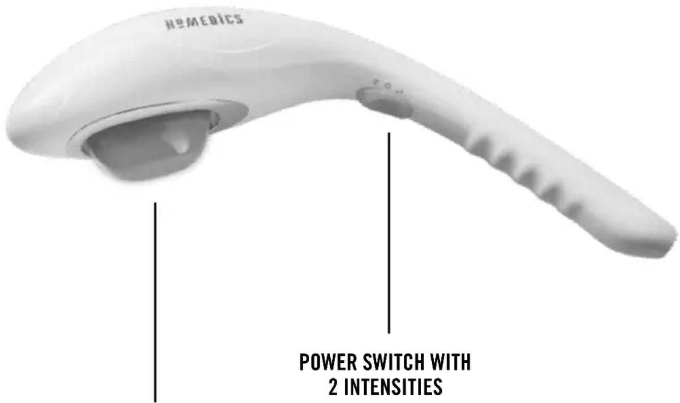 HOMEDICS HHP-405HJ - LIGHTWEIGHT, CONTOURED DESIGN - 1