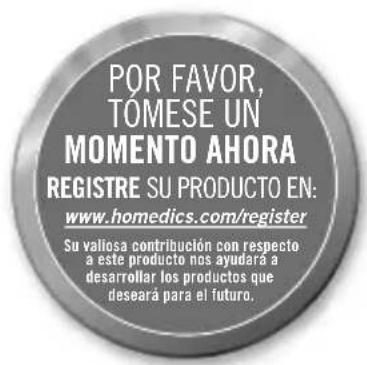 HOMEDICS HHP-405HJ - COORDONNEES DU SERVICE APRES-VENTE AU CANADA : - 1