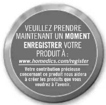 HOMEDICS HHP-405HJ - 2-YEAR LIMITED WARRANTY - 1