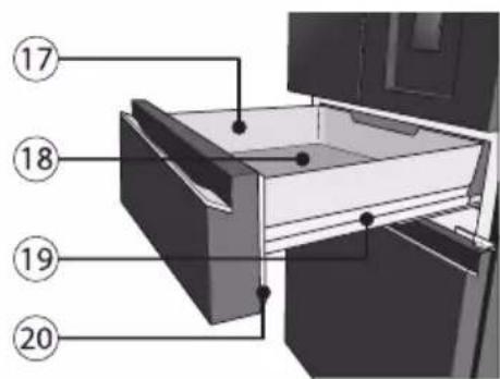 PANASONIC NR-YW590Y - B-ช่องแข่คงความสด (Prime Fresh) - 1