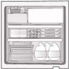 PANASONIC NR-YW590Y - ช่องแซ่แข็ง - 1