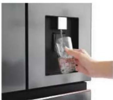 PANASONIC NR-YW590Y - ■ ช่องกดน้ำติดตั้งภายนอก - 1