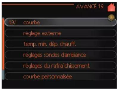 MITSUBISHI FDCW60VNX - Menu 1.9 - avancé - 1