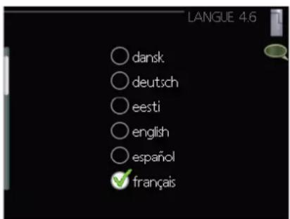 MITSUBISHI FDCW60VNX - Menu 4.6 - langue - 1