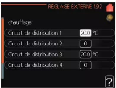 MITSUBISHI FDCW60VNX - Menu 1.9.2 - réglage externe - 1