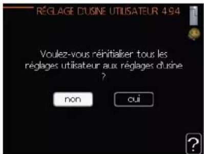 MITSUBISHI HMA100 - Menu 4.9.4 - réglage d'usine utiliseur - 1