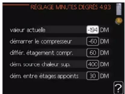 MITSUBISHI HMA100 - Menu 4.9.3 - réglage minutes degrés - 1