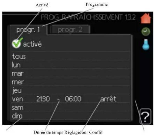 MITSUBISHI HMA100 - Menu 1.3.2 - rafraichissement - 1