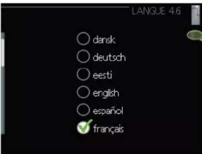 MITSUBISHI HMA100 - Menu 4.6 - langue - 1