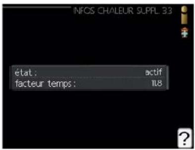 MITSUBISHI FDCW100VNX - Menu 3.3 - infos chaleur suppl. - 1