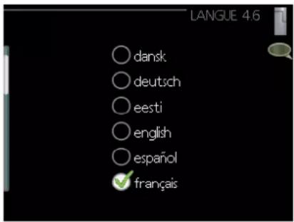 MITSUBISHI FDCW100VNX - Menu 4.6 - langue - 1