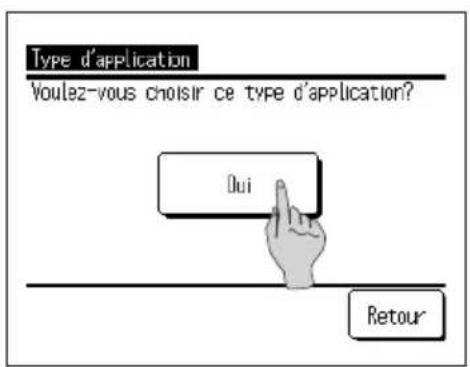 MITSUBISHI ESA30EH2 - Comment régler le Type d'application (ECS) - 4