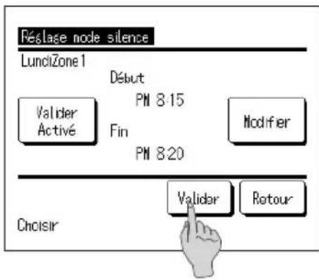 MITSUBISHI ESA30EH2 - Comment régler le mode silencieux - 9
