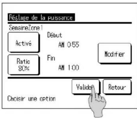 MITSUBISHI ESA30EH2 - Comment régler la puissance - 10