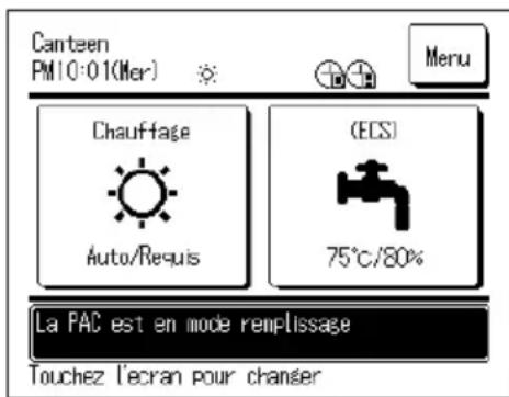MITSUBISHI ESA30EH2 - Comment régler la température de chauffage - 3