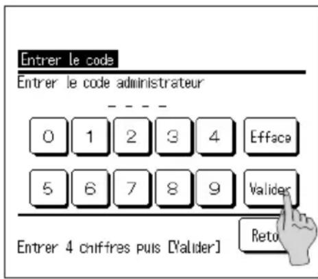 MITSUBISHI ESA30EH2 - Comment utiliser l'écran du menu - 5