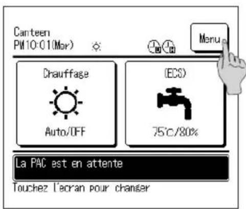 MITSUBISHI ESA30EH2 - ■ Sélectionner la langue - 1