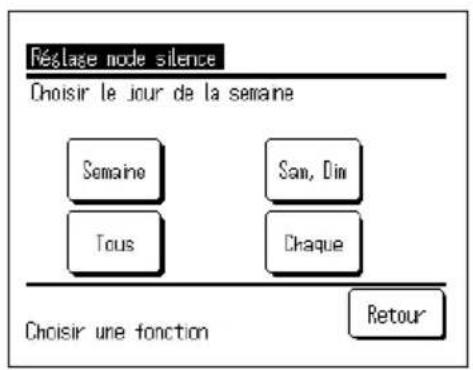MITSUBISHI ESA30EH2 - Comment régler le mode silencieux - 3