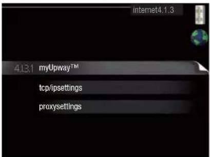 MITSUBISHI SFDCW60VNX - Menu 4.1.3 - Internet - 1
