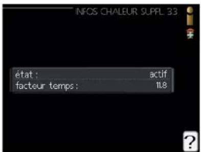MITSUBISHI SFDCW60VNX - Menu 3.3 - infos chaleur suppl. - 1