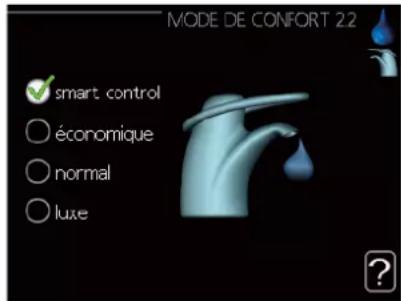 MITSUBISHI SFDCW60VNX - Menu 2.2 - mode de confort - 1