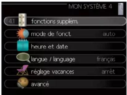MITSUBISHI SFDCW60VNX - Sous-menus - 1