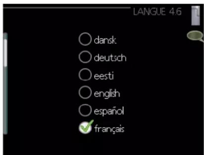 MITSUBISHI SFDCW60VNX - Menu 4.6 - langue - 1