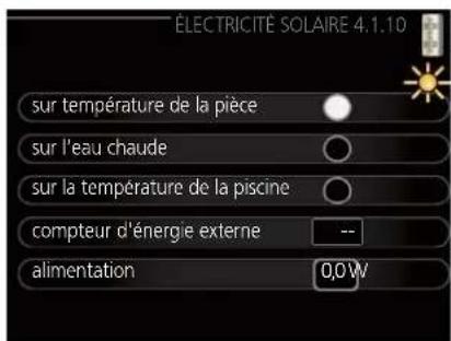 MITSUBISHI SFDCW60VNX - Menu 4.1.10 - Électricité solaire - 1